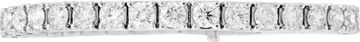 Diamond bracelet in platinum with 12.97 carats in diamonds