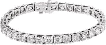 Diamond bracelet in platinum with 13.60 carats in diamonds Diamond bracelet in platinum with 13.60 carats in diamonds Bracelet Collection