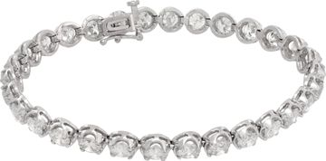 Diamond Bracelet in platinum with aprox. 15.20 cartas of round brilliant cut diamonds Bracelet Collection