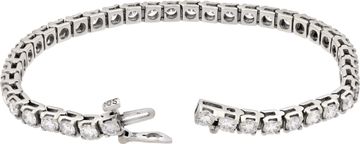 Diamond bracelet with over 6 carats in diamonds set in 14k white gold Diamond bracelet with over 6 carats in diamonds set in 14k white gold Bracelet Collection