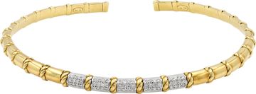 Diamond Choker Necklace in 18k yellow & white gold Diamond Choker Necklace in 18k yellow & white gold Necklace Collection