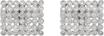 Diamond cufflinks in 18k white gold