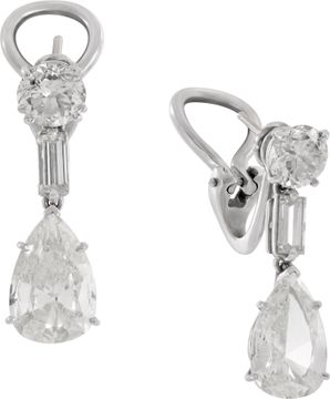 Diamond dangling earrings over 5 carats in diamonds Earring Collection
