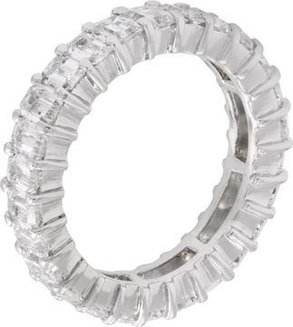 Diamond eternity band 2.60 carats in platinum