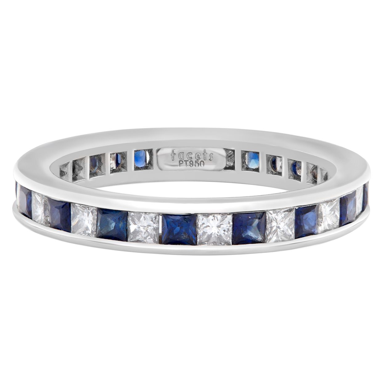 Interesting Sapphire Eternity Band Ring Photos