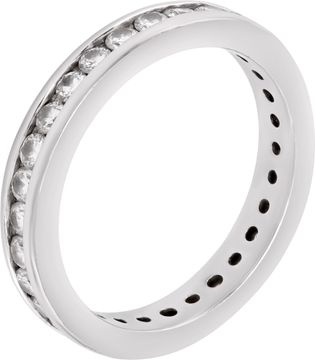 Diamond eternity band in platinum with approx 1ct in diamonds