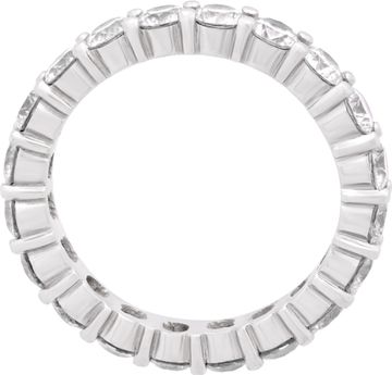 Diamond Eternity Band round brilliant cut diamonds set in platinum