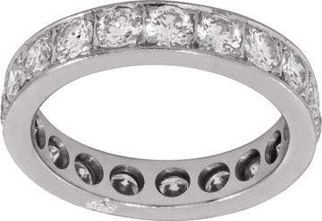 Diamond Eternity ring in 14k white gold Ring Collection