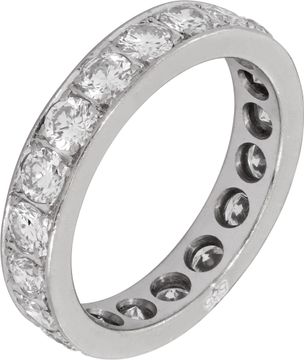 Diamond Eternity ring in 14k white gold