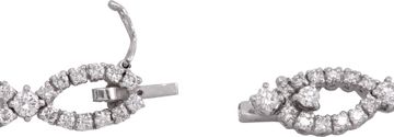 Diamond necklace in 18k white gold with 35.91 carats in diamonds