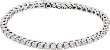 Diamond tennis bracelet in 14k white gold