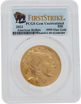 $50 Dollar gold coin 1 troy oz of .9999 fine gold PCGS graded $50 Dollar gold coin 1 troy oz of .9999 fine gold PCGS graded
