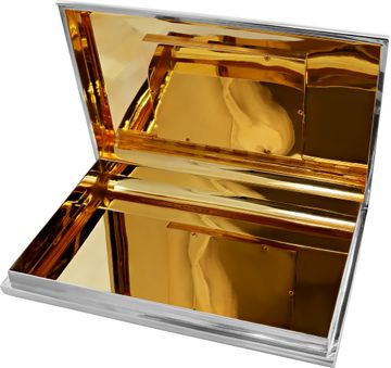 Dragonfly pin in 18k white gold with 0.66 cts in diamonds