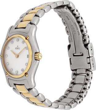 Ebel 1911 188901 Stainless Steel Mother Of Pearl dial 25mm Quartz watch