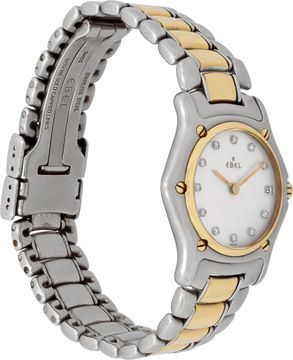 Ebel 1911 188901 Stainless Steel Mother Of Pearl dial 25mm Quartz watch