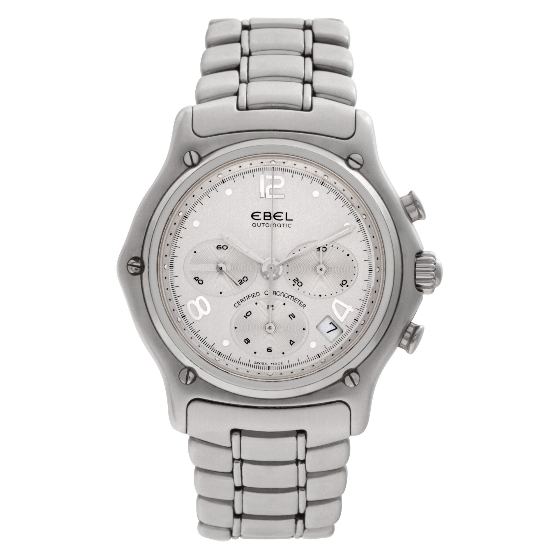時計 ebel 1911 Chronograph Ref. 9137240 Ebel 1911 LE MODULOR CHRONOGRAPH REF 9137240 (2003) BOX AND