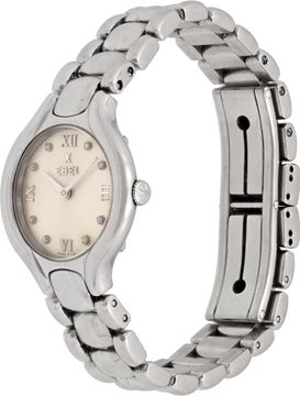 Ebel Beluga e9976411 Stainless Steel Silver dial 25mm Quartz watch