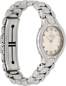 Ebel Beluga e9976411 Stainless Steel Silver dial 25mm Quartz watch