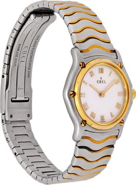 Ebel    Classic Wave 1057901    Stainless Steel    Mother Of Pearl dial 23mm