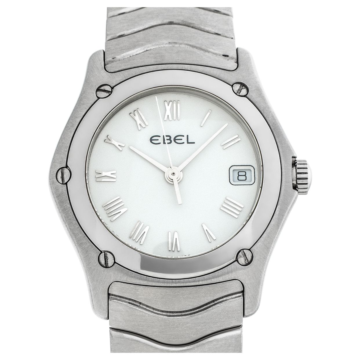 EBEL エベル 9087F21 クラシック ウェーブ 腕時計 SS SS レディース [中古] EBEL（エベル） 9087F21 クラシック ウェーブ 腕時計 ステンレス
