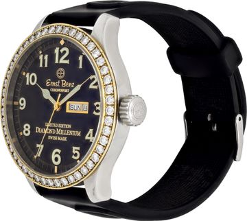 Ernst Benz Chronosport Stainless Steel 48mm auto watch