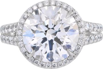 Forevermark GIA certified round brilliant cut diamond 5.13 carat (I color, VS2 Clarity)