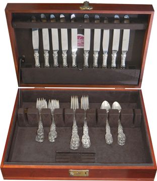 Francis I by "Reed & Barton" Sterling Silver Flatware 4 Piece Place Setting for 10