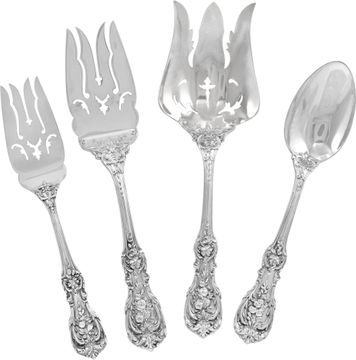 Francis the First Sterling Silver Flatware Set, by Reed & Barton- 102 pieces.