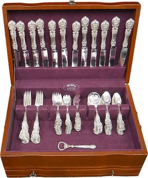 Francis the First Sterling Silver Flatware Set, by Reed & Barton- 102 pieces.