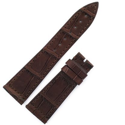 Franck Muller brown alligator strap (20x16) | Gray & Sons Jewelers