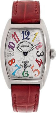 Franck Muller Color Dreams 1750S6 18k White Gold 34mm Manual watch