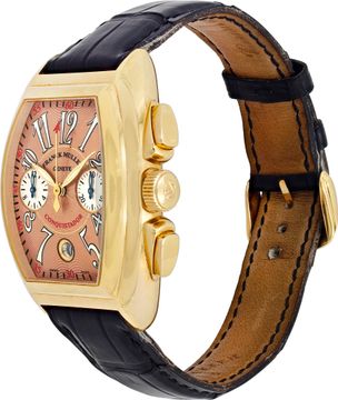 Franck Muller Conquistador 8005 CC 18k rose gold 40mm auto watch