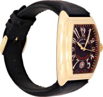 Frank Muller Conquistador in 18k yellow gold