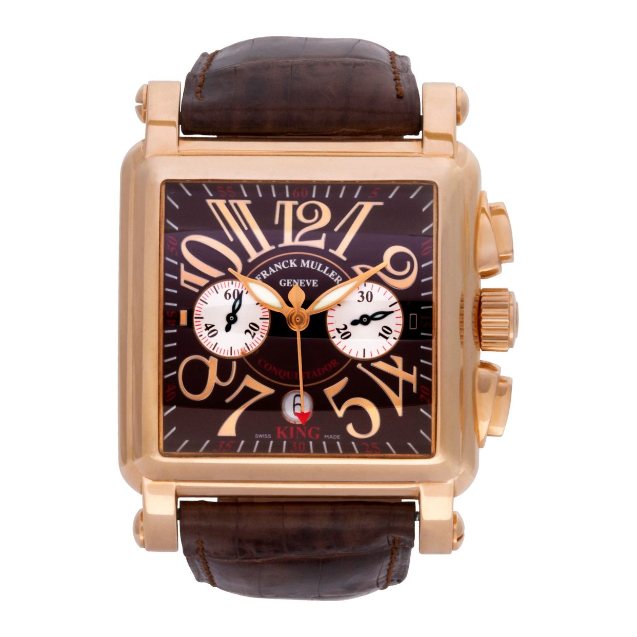 Used Franck Muller Conquistador 10000 K CC 18k Rose gold |