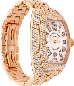 Franck Muller Conquistador 8002 sc king 18k rose gold 47mm auto watch