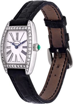 Franck Muller Curvex 2500 QZ DP 18k White Gold 27mm Quartz watch