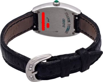 Franck Muller Curvex 2500 QZ DP 18k White Gold 27mm Quartz watch