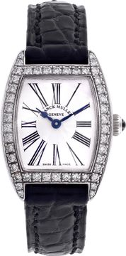 Franck Muller Curvex 2500 QZ DP 18k White Gold 27mm Quartz watch Franck Muller Curvex 27mm 2500 QZ DP Ladies Watch Collection