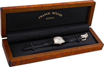 Franck Muller Cintree Curvex in 18k white gold