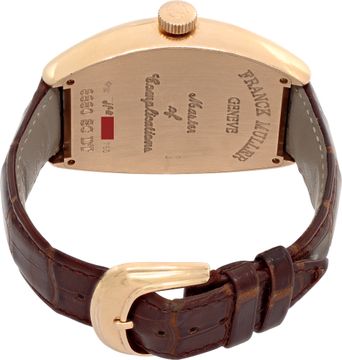 Franck Muller Curvex 8880scdt 18k rose gold 55mm auto watch