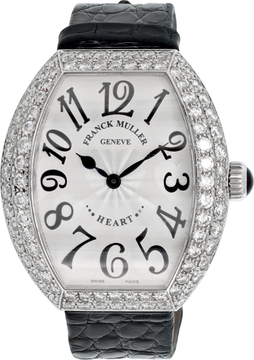 Preowned Franck Muller Heart 5002 M QZ D2 Stainless Steel