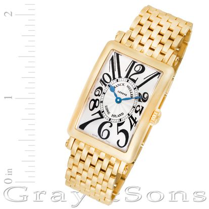 Preowned Franck Muller Long Island 902qz 18k 23mm Quartz |