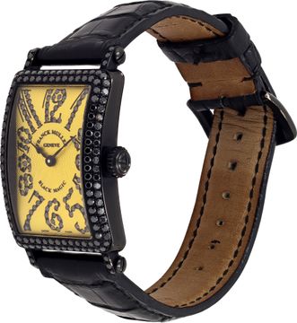 Franck Muller Long Island 902qzd 18k White Gold 32mm Quartz watch