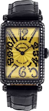 Franck Muller Long Island 902qzd 18k White Gold 32mm Quartz watch