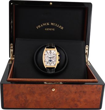 Franck Muller Perpetual Biretro in 18k rose gold