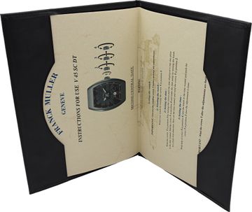 Franck Muller Vanguard V 45 sc dt 18k rose gold 53.5mm auto watch