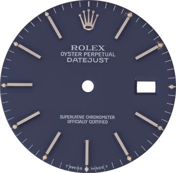 Genuine Rolex Datejust Blue Dial Jewelry Collection