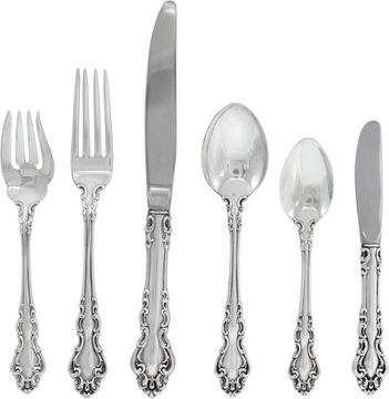 Georgian Rose by Reed & Barton Sterling Silver flatware set - 51 pieces Georgian Rose by Reed & Barton Sterling Silver flatware set - 51 pieces Sterling Silver Collection