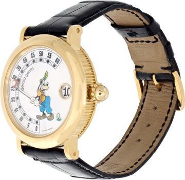 Gerald Genta Retro g3632 18k 36mm auto watch
