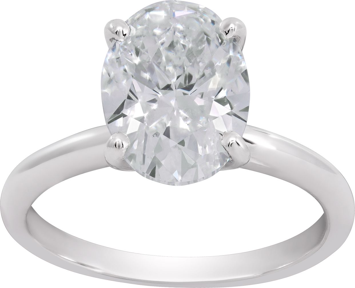 Gia Certified Oval Brilliant Cut Carat Diamond Gray Sons